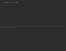 Tablet Screenshot of cyberooze.com